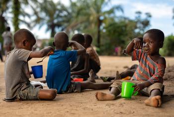 刚果民主共和国持续的冲突和不安全局势造成儿童缺乏粮食安全，营养不良。