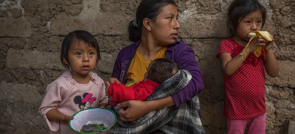 Guatemala tiene una de las tasas de desnutrición infantil más altas del mundo.