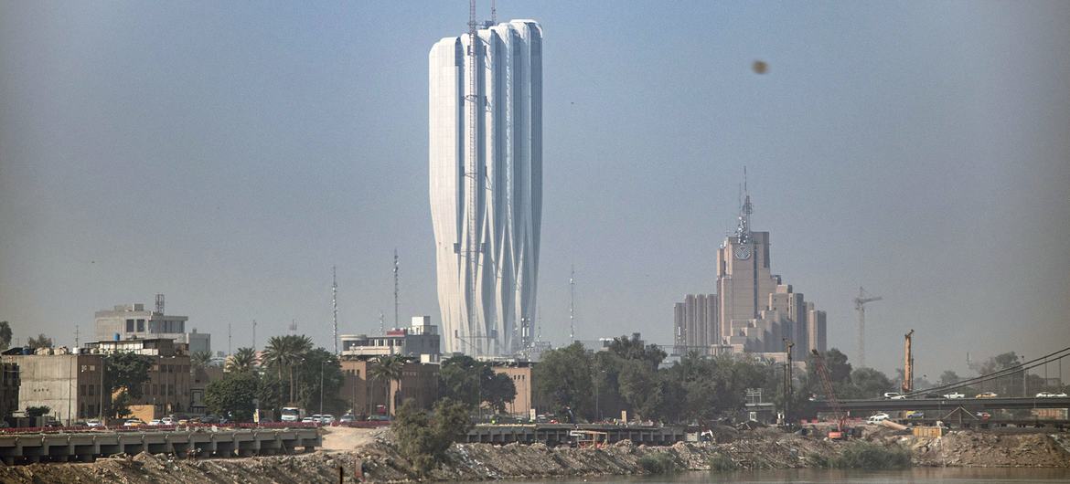 Baghdad, Iraq's capital city.