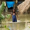 Escola foi fechada devido a fortes inundações no nordeste de Bangladesh