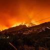 Incêndio florestal no Estreito da Calheta, em Portugal