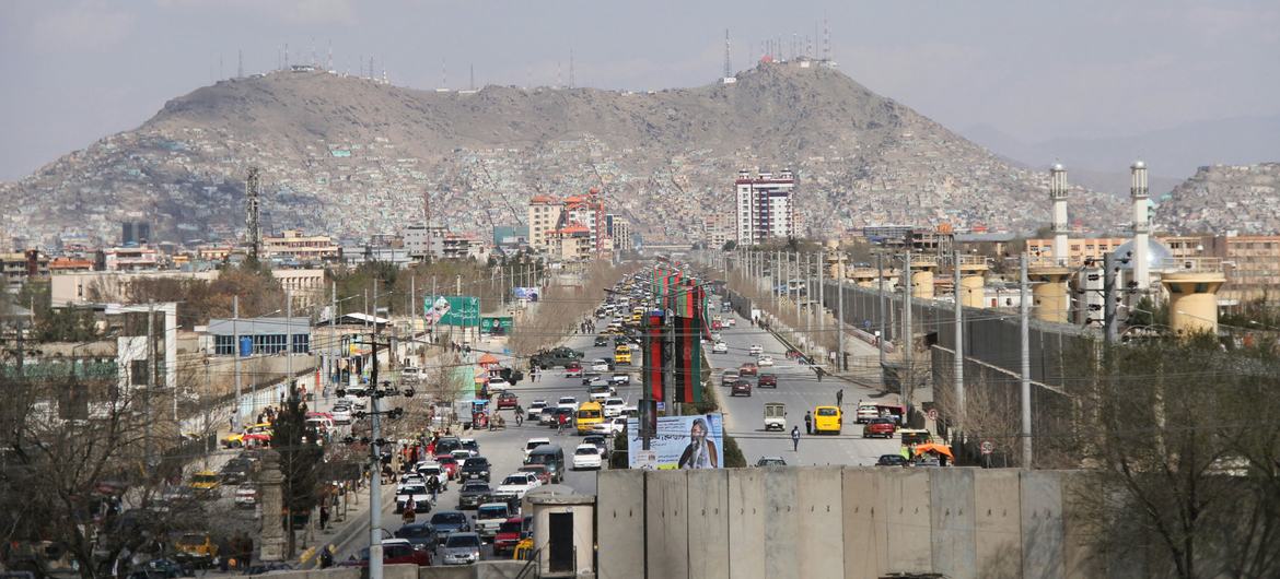 Kabul, Afghanistan’s capital city.