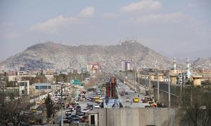 Kabul, Afghanistan's capital city.