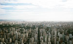 A view of São Paulo, Brazil.