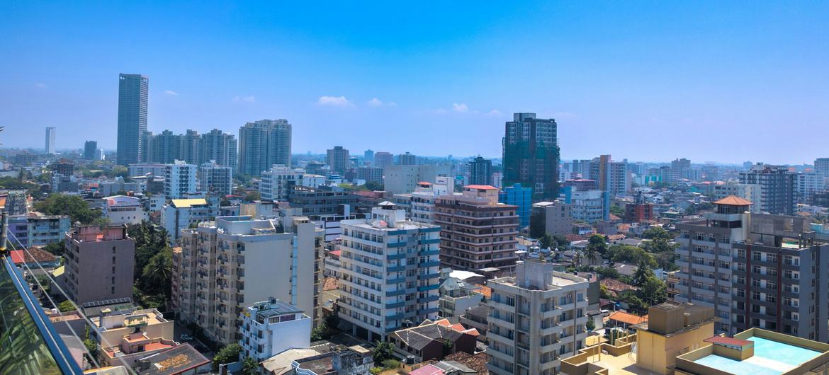 Colombo, la capitale du Sri Lanka.