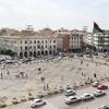 A central plaza in Tripoli, the capital of Libya.