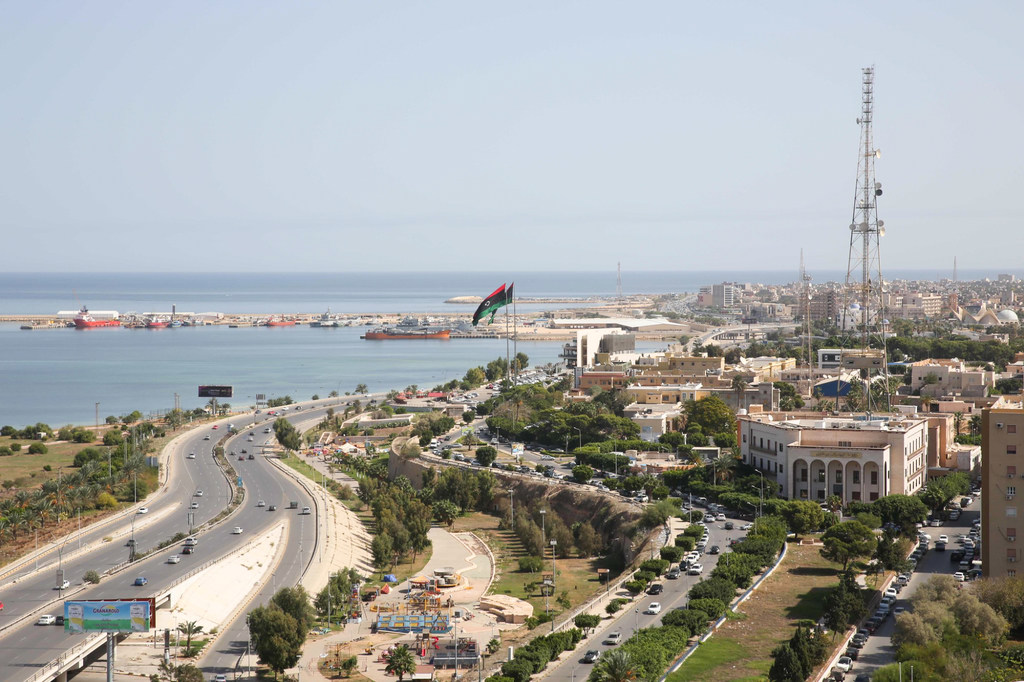 Une vue de Tripoli, en Libye