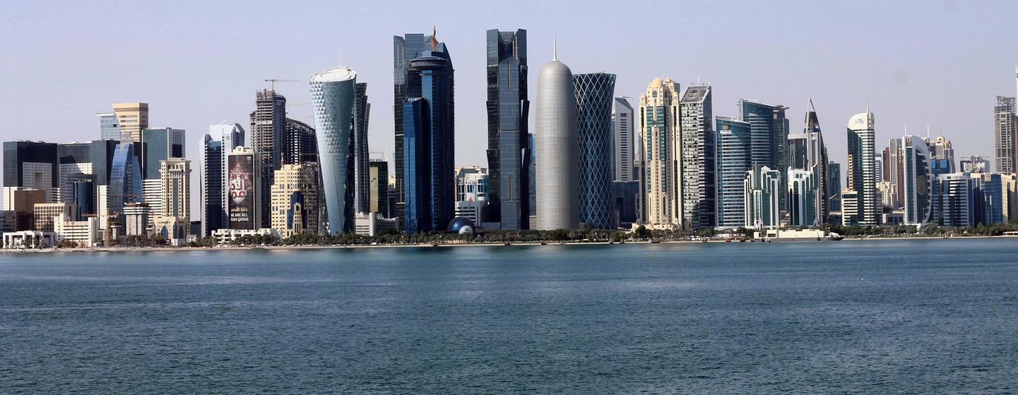 Doha, la capitale du Qatar.