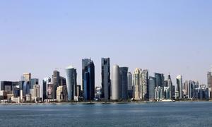 Doha, Qatar's capital city.