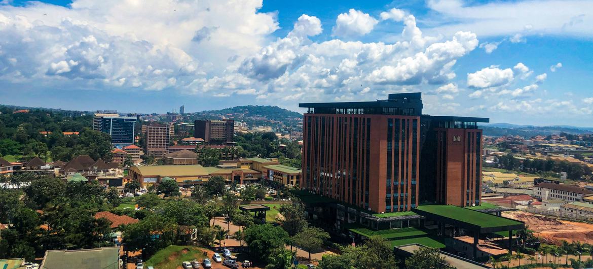 Kampala, Uganda's capital city.