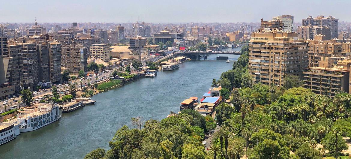 埃及开罗的尼罗河。