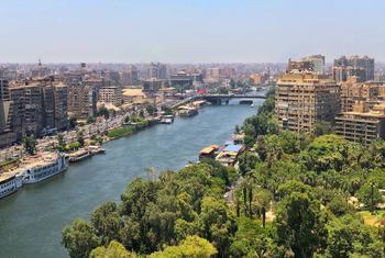 La ville du Caire, capitale de l'Egypte.