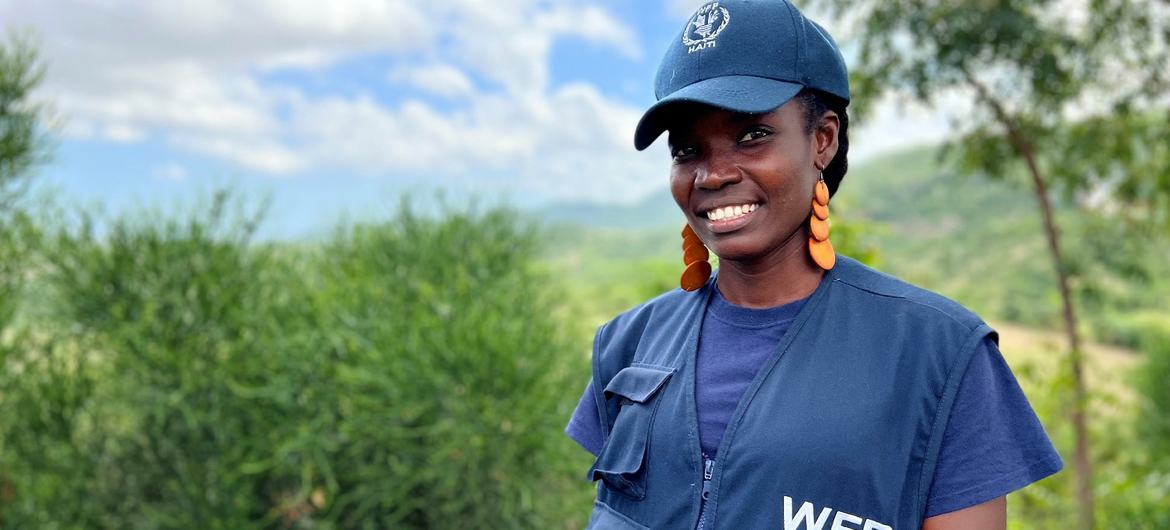 Rose Senoviala Desir es ingeniera agrónoma y trabaja para el Programa Mundial de Alimentos (PMA) en Haití.