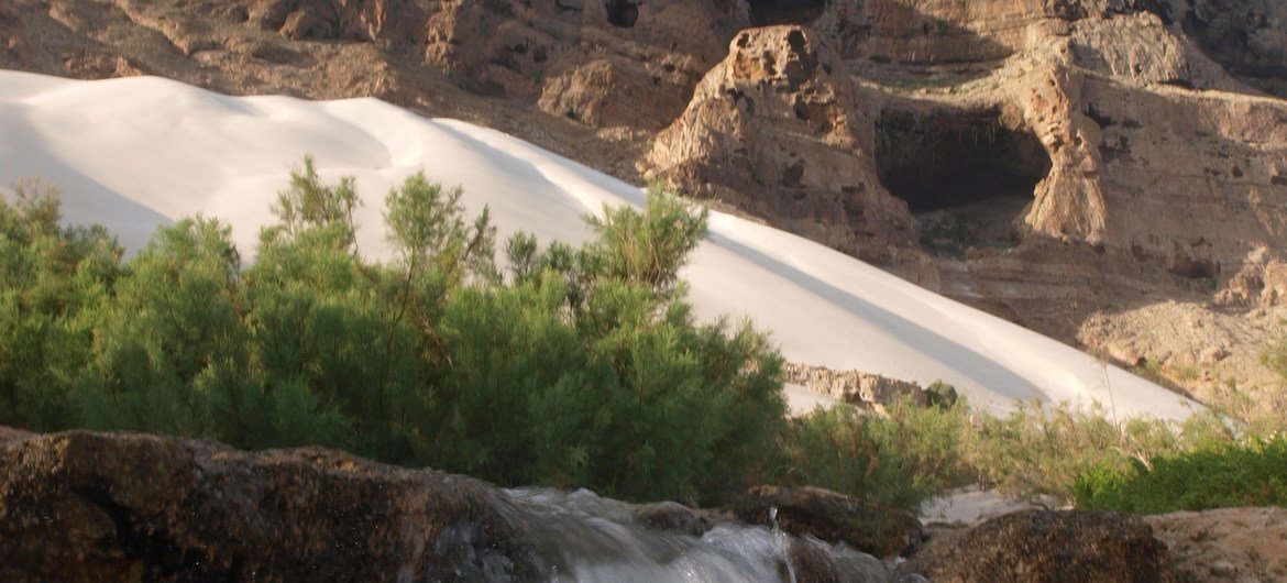 Socotra, largest of the Socotra archipelago is part of Yemen, while the other three islands are geographically part of Africa.