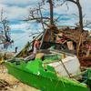 El Tifón Rai devastó muchas islas que viven de la pesca en el norte de Ubay en Filipinas