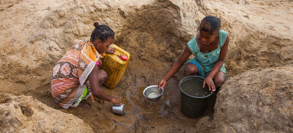 Southern Madagascar is experiencing its worst drought in four decades.