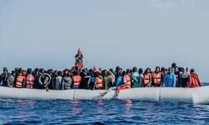 Migrants continue to make the perilous sea crossing from Libya to Europe.