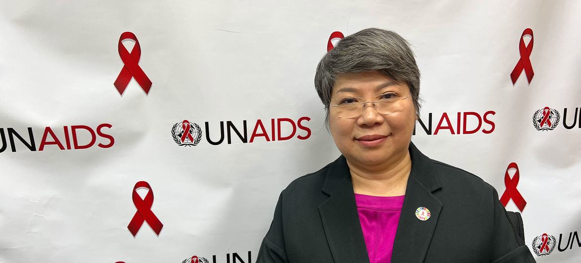 UNAIDS Country Director for Thailand, Patchara Benjarattanaporn.