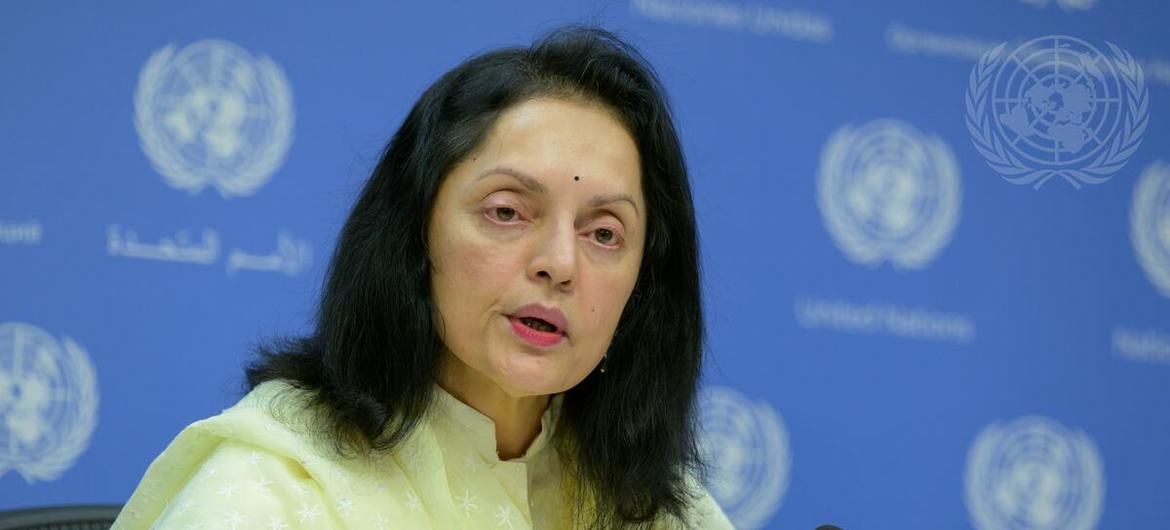 संयुक्त राष्ट्र में भारत की स्थाई प्रतिनिधि राजदूत रुचिरा काम्बोज