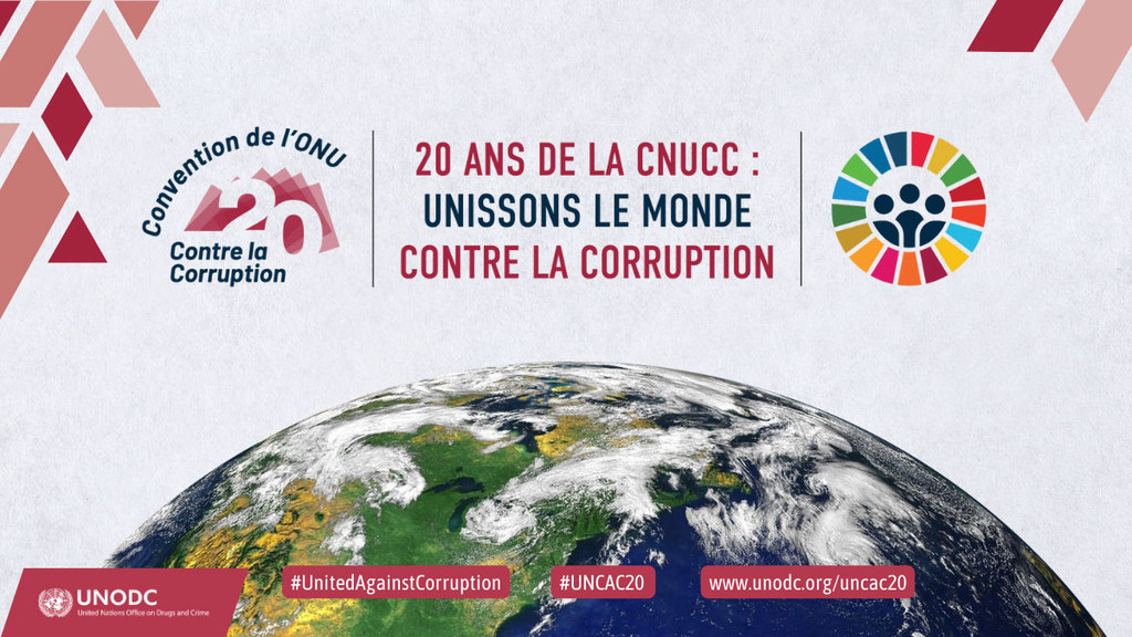 20 ans de la CNUCC : Unir le monde contre la corruption.