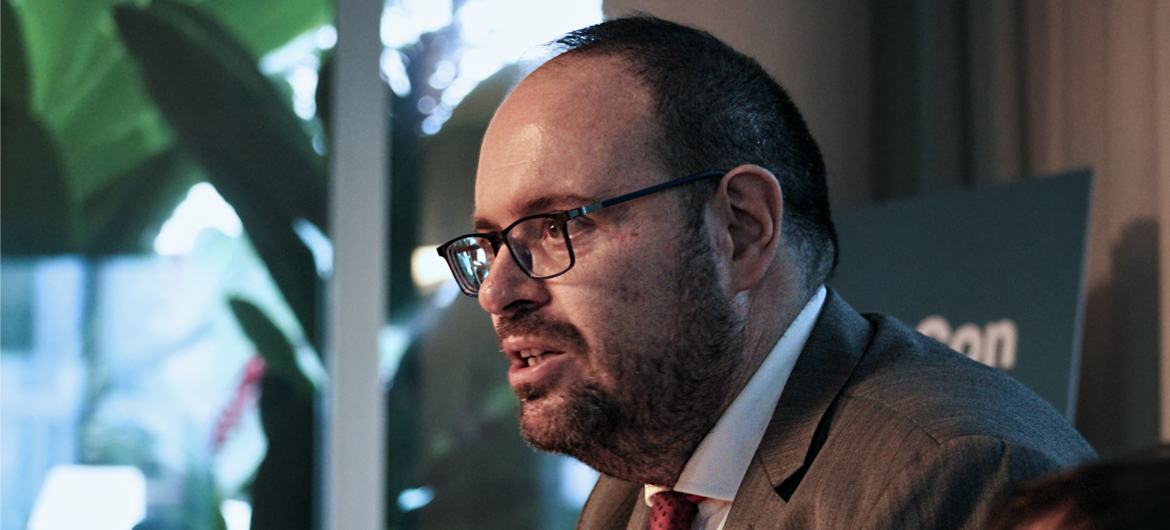 chefe de Liberdade de Expressão e Segurança de Jornalistas da Unesco, Guilherme Canela
