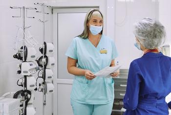 Христина Лопатенко, старшая медсестра Харьковской областной больницы. 