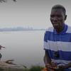 Samson Atia, Mvuvi akiwa ziwa Victoria. 