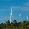 Usina de Energia Eólica em Icaraí, no Ceará, Brasil