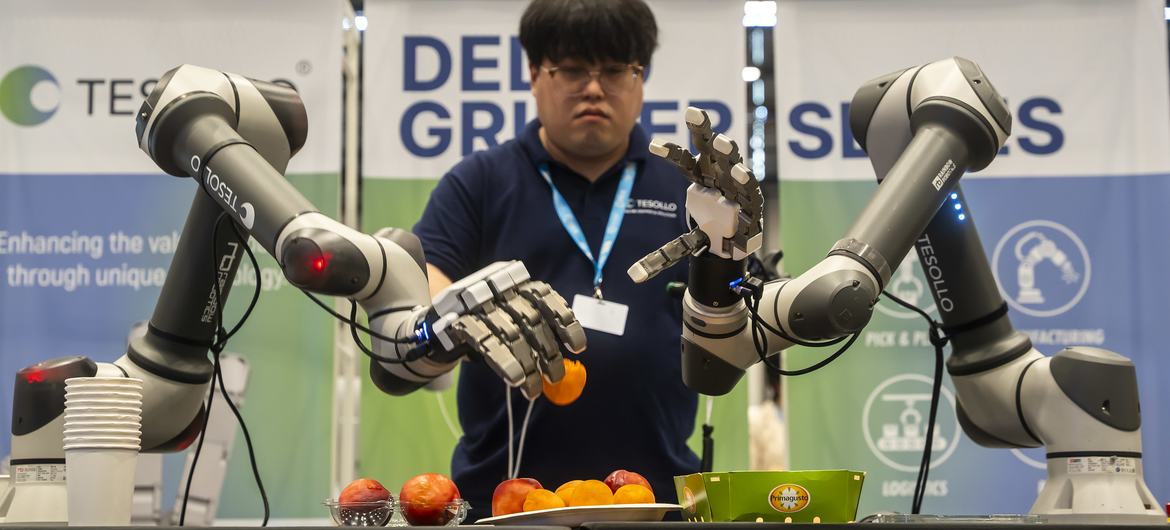 The AI for Good Global Summit opened in Geneva on 8 July 2025.