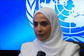 الدكتورة منال تريم الرئيسة التنفيذية لمؤسسة نور دبي المعنية بالوقاية من العمى وضعف البصر في العالم.