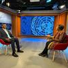 Balozi Ekitela Lokaale, Mwakilishi wa Kudumu wa Kenya katika UMOJA WA MATAIFA, akizungumza na Flora Nducha wa Habari za UN Kiswahili katika studio.