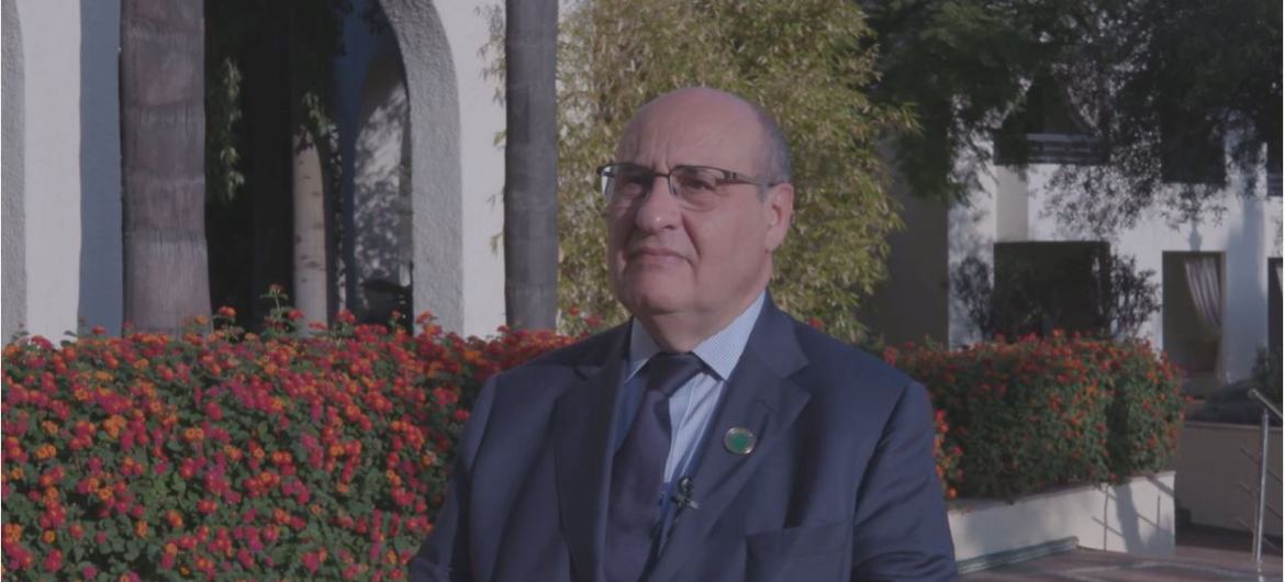 المدير العام للمنظمة الدولية للهجرة، أنطونيو فيتورينو، فاس بالمغرب.