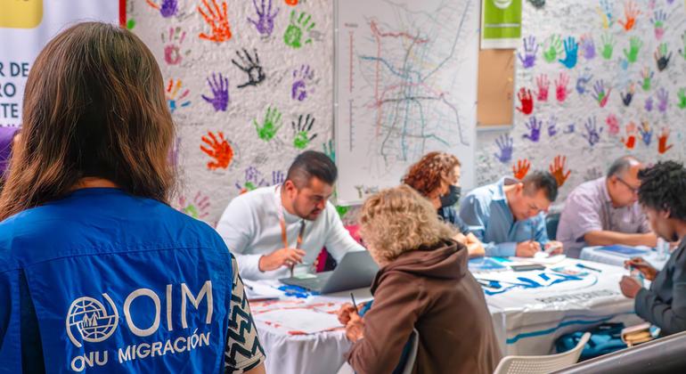 Feria de Empleo para personas migrantes en la Ciudad de México, Agosto 2025.
