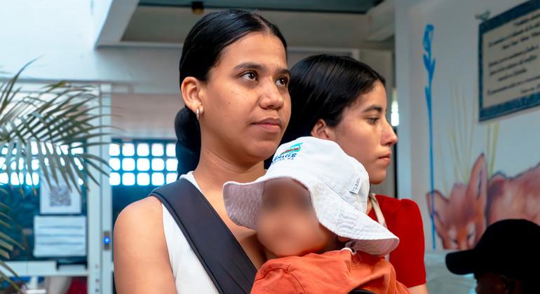 Jenifer, de Venezuela, ha encontrado nuevas oportunidades de vida en México.