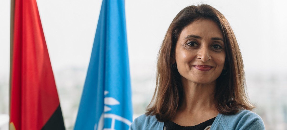 Zahira Virani apontou metas comuns entre as Nações Unidas e as autoridades angolanas rumo ao progresso e à equidade
