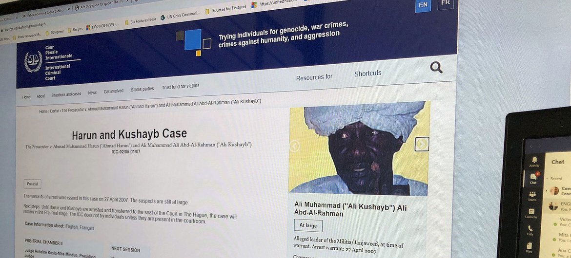 A warrant for the arrest of Ali Muhammad Ali Abd-Al-Rahman, also known as Ali Kushayb, was issued by the ICC in 2007.