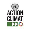 Le logo des Nations Unies pour l'action en faveur du climat. Les Etats-Unis sont officiellement revenus dans l'Accord de Paris le 19 février 2021