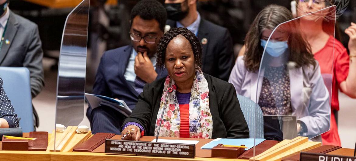 UN Special Representative Bintou Keita updates the Security Council on the Democratic Republic of the Congo (DRC).