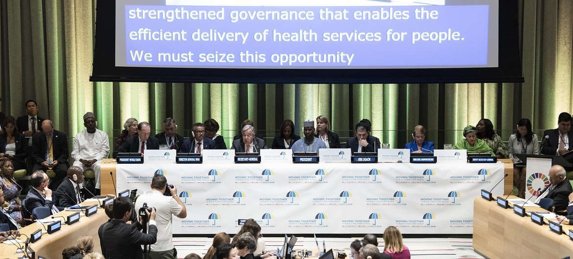 General Assembly Seventy-fourth session High-level meeting on universal health coverage. (23 September 2019)