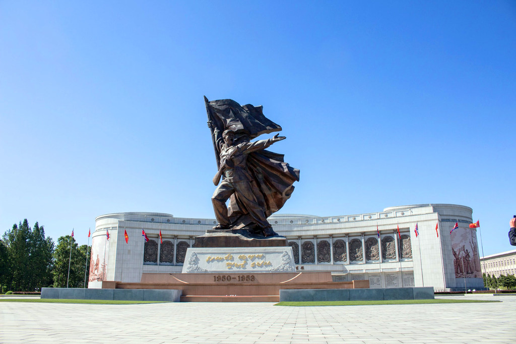 متحف الحرب المنتصرة لتحرير الوطن، بيونغ يانغ، جمهورية كوريا الشعبية الديمقراطية