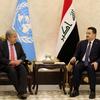 اقوام متحدہ کے سربراہ نے عراق کے وزیراعظم محمد شیعہ السوڈانی سے بغداد میں ملاقات کی۔