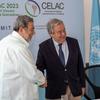 الأمين العام للأمم المتحدة، أنطونيو غوتيريش أثناء مشاركته في قمة مجموعة دول أمريكا اللاتينية ومنطقة البحر الكاريبي (سيلاك).