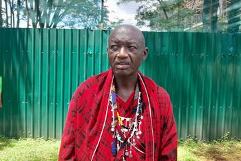 Alois Porokwa, mfugaji kutoka Tanzania ambaye anahudhuria mkutano wa UNEA6 jijini Nairobi nchini Kenya.