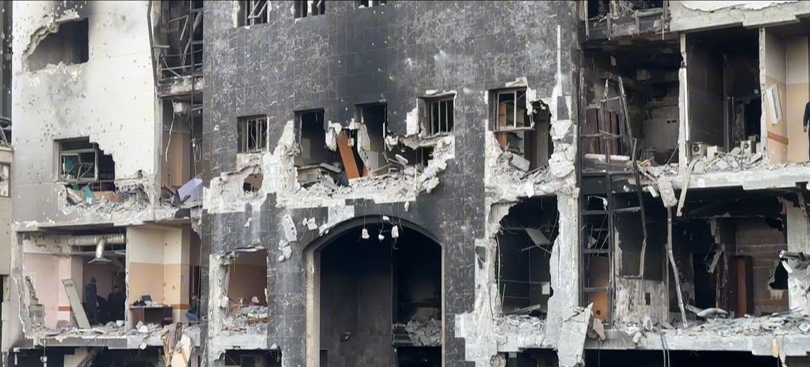 Imágenes de la destrucción del hospital Al-Shifa de Gaza, tras el fin del último asedio israelí. 