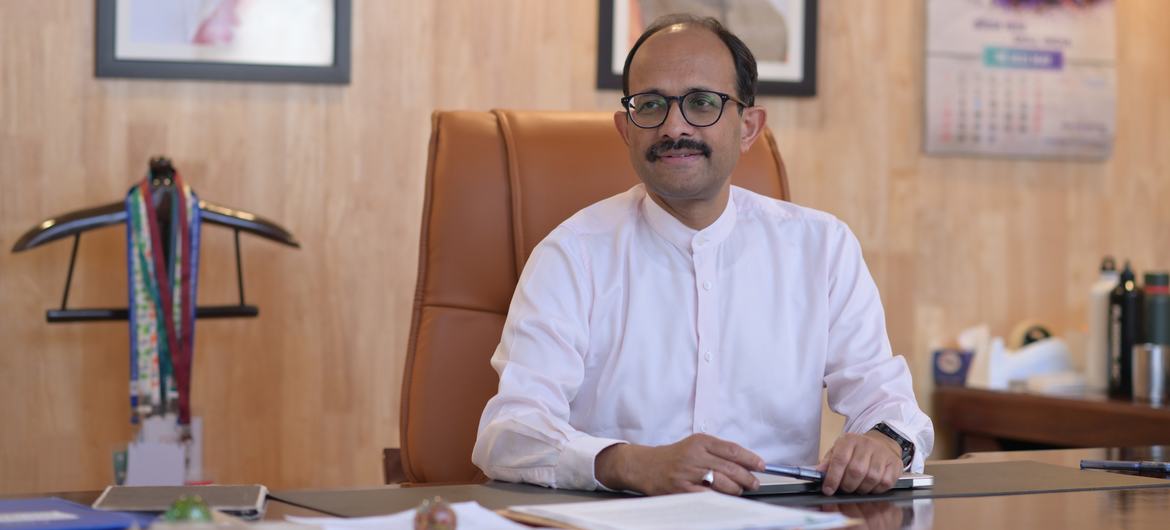 Kamal Ransore भारत के कमल किशोर, आपदा जोखिम न्यूनीकरण (UNDRR) के लिए ‘विशेष प्रतिनिधि ...