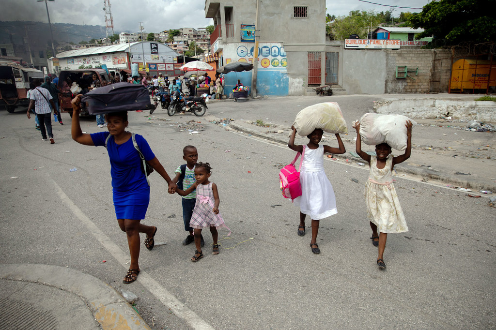 Nações Unidas registaram mais de 578 mil deslocados internos no Haiti