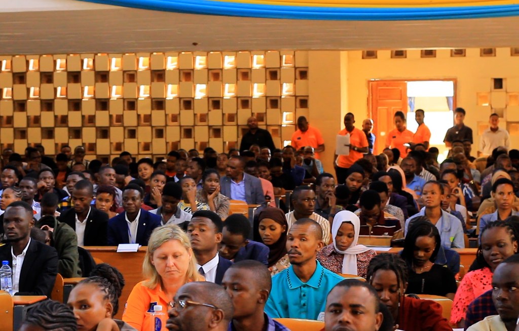 Des étudiants de l'Université de Mzumbe, en Tanzanie.