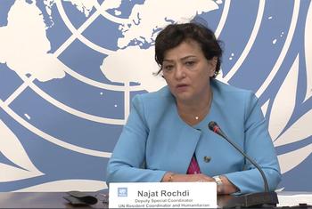 من الأرشيف: نائبة المبعوث الخاص للأمم المتحدة لسوريا نجاة رشدي.