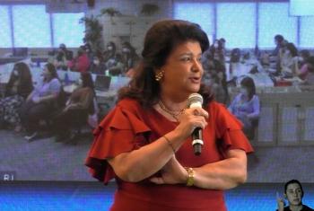 Luiza Trajano, líder do grupo Mulheres do Brasil