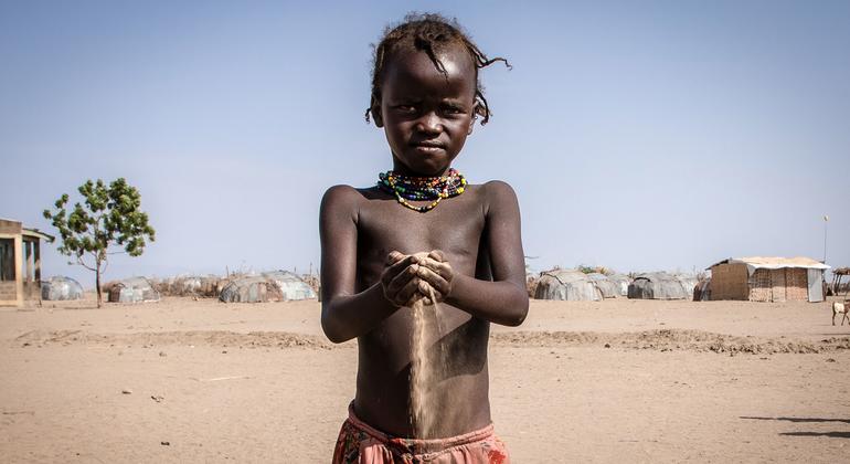 Los niños de África se encuentran entre los más expuestos a los efectos del cambio climático.